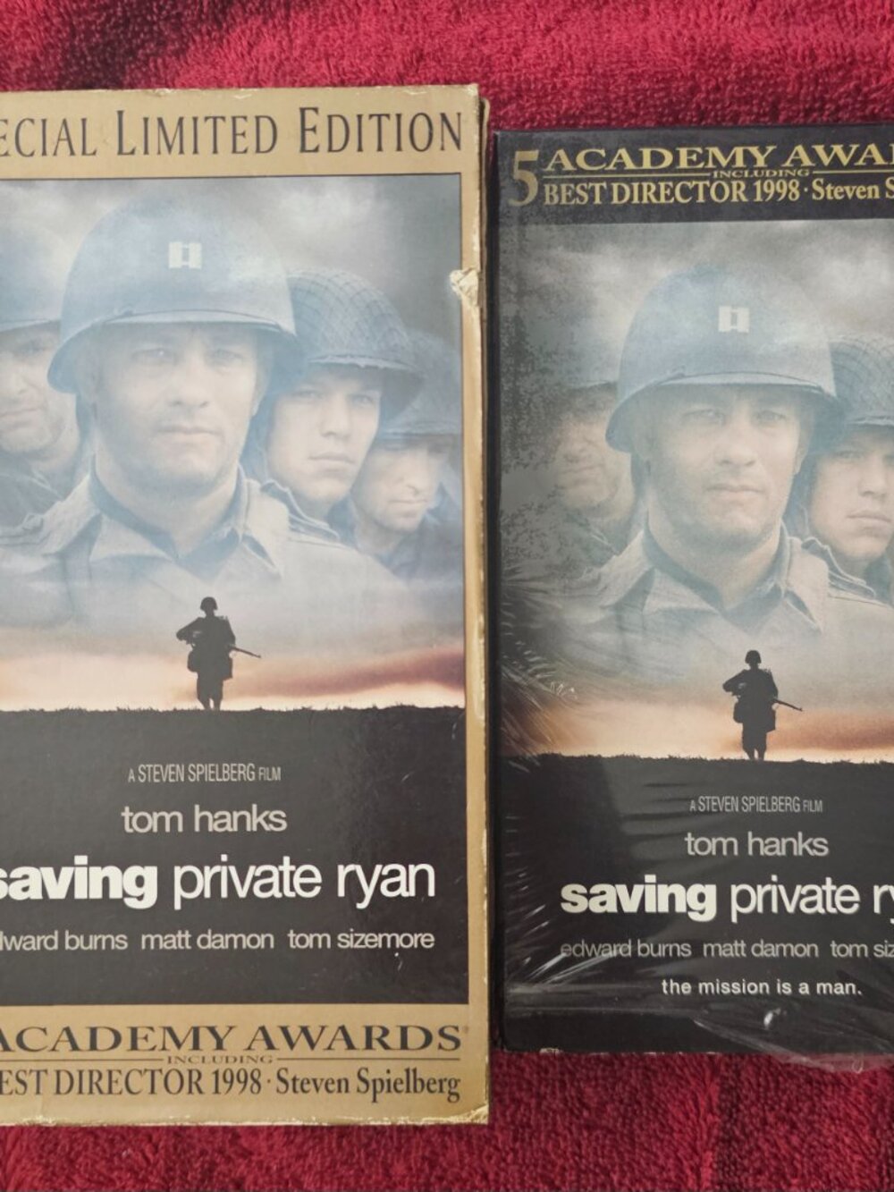 Saving Private Ryan VHS, 2-Tape Set, Special Limited Edition with Bonus NEW VHS